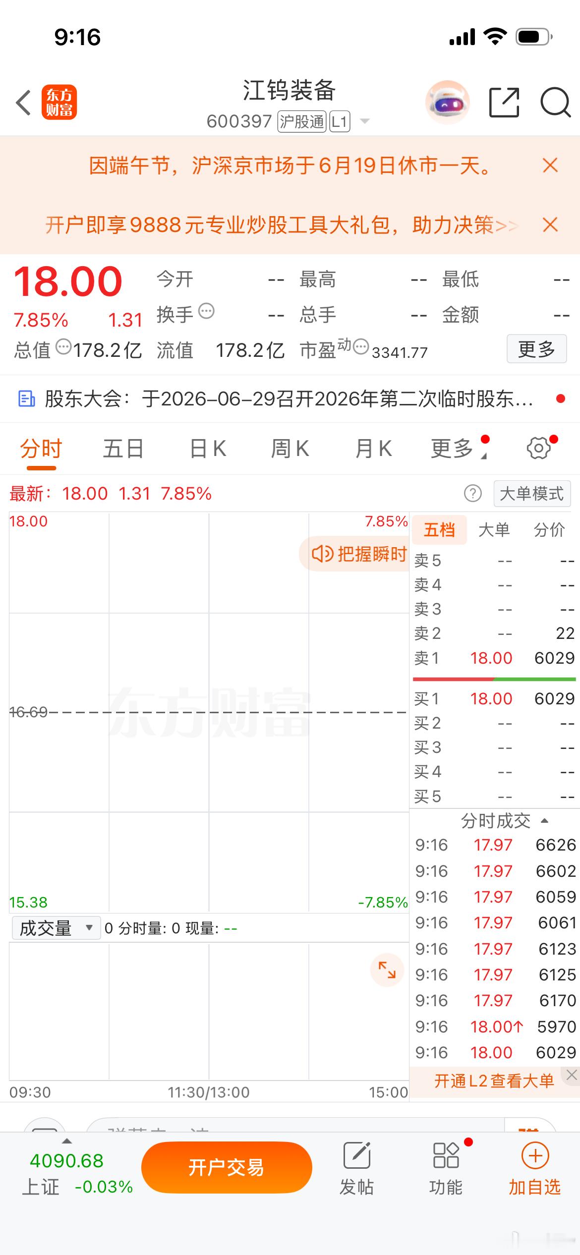 今日江钨逢低可关注财经