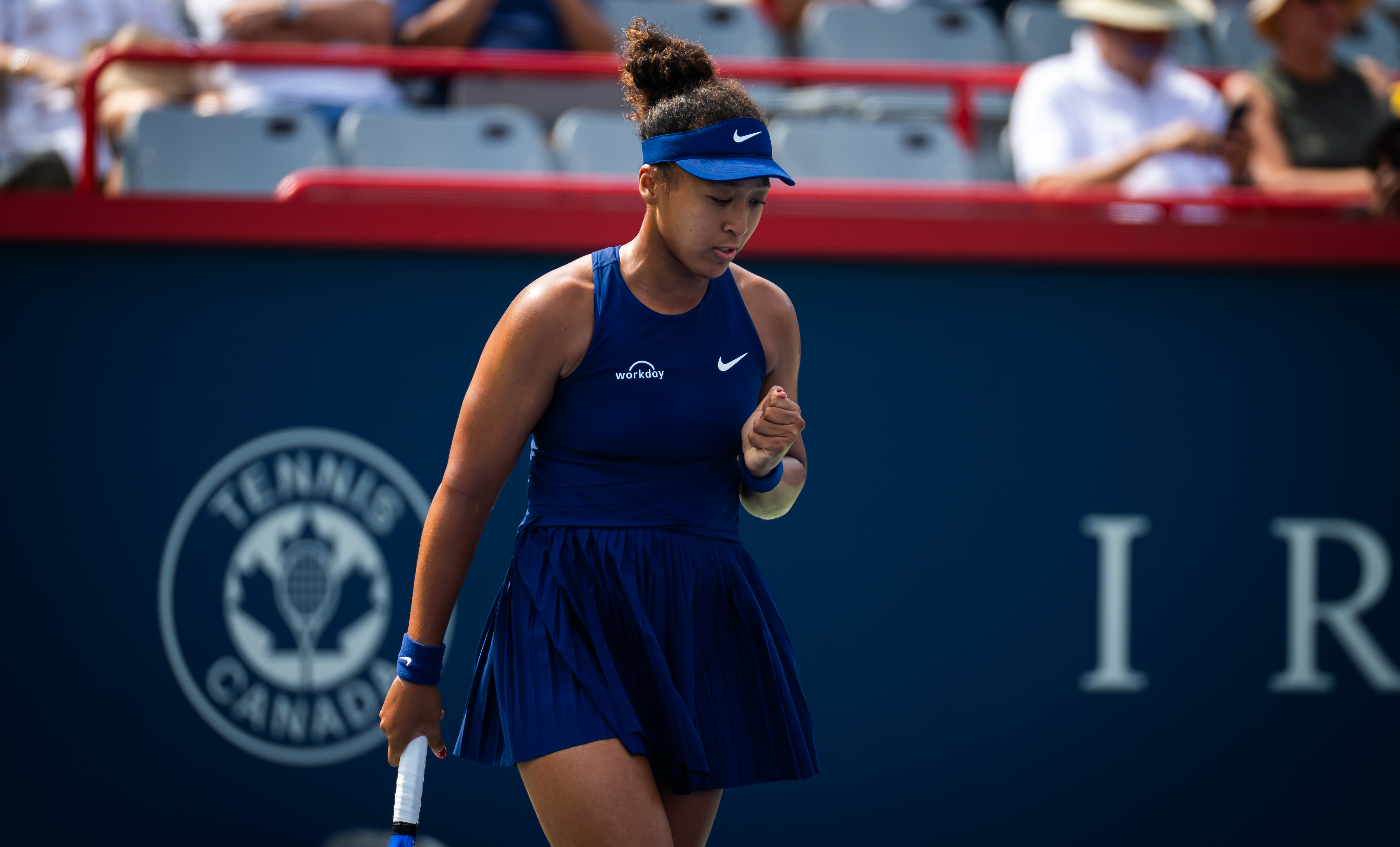 大坂直美挽救赛点晋级！WTA1000蒙特利尔站第二轮，前世界第一大坂直美在第二盘