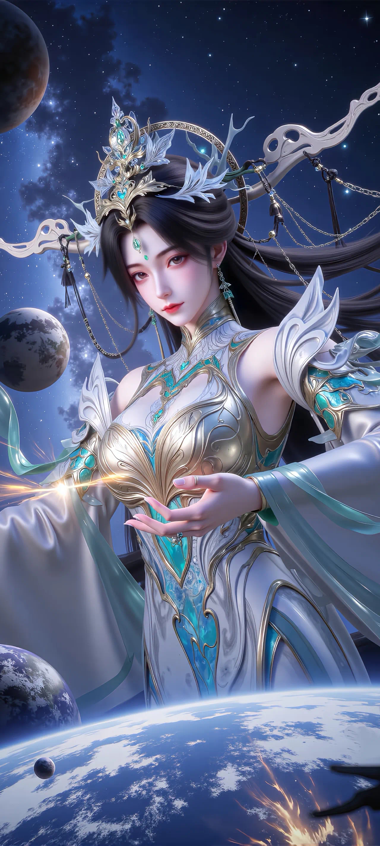 完美世界  柳神【精致美图】象征着生机，象征着美丽，象征着无上权力国产动漫 ​​