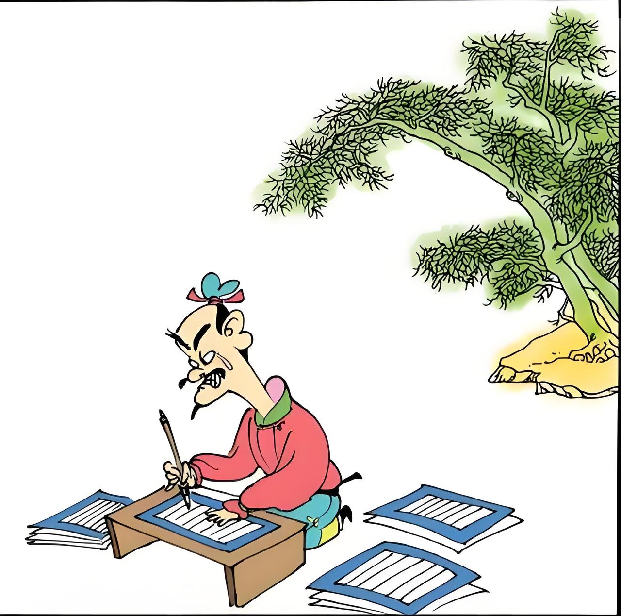 有人笑我诗不精
我笑你也未必行
提笔本是添趣意
———？

上联：妙笔生花句；