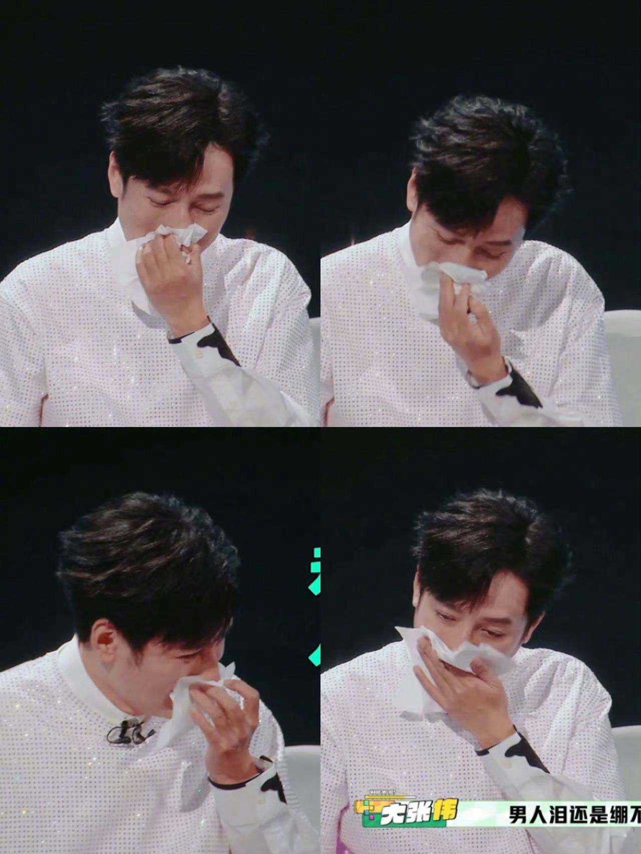 藏了太久的委屈爆发！
李维嘉被一首歌唱到失控，成年人的崩溃只在一瞬间！

歌手尼