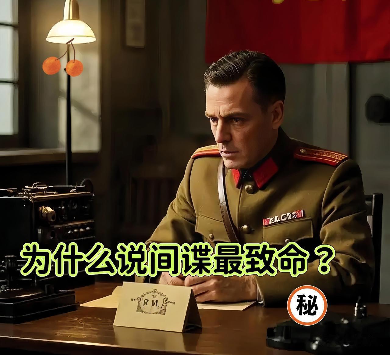 为啥说政策战略间谍最致命？
             前苏联就是教训！

大家平