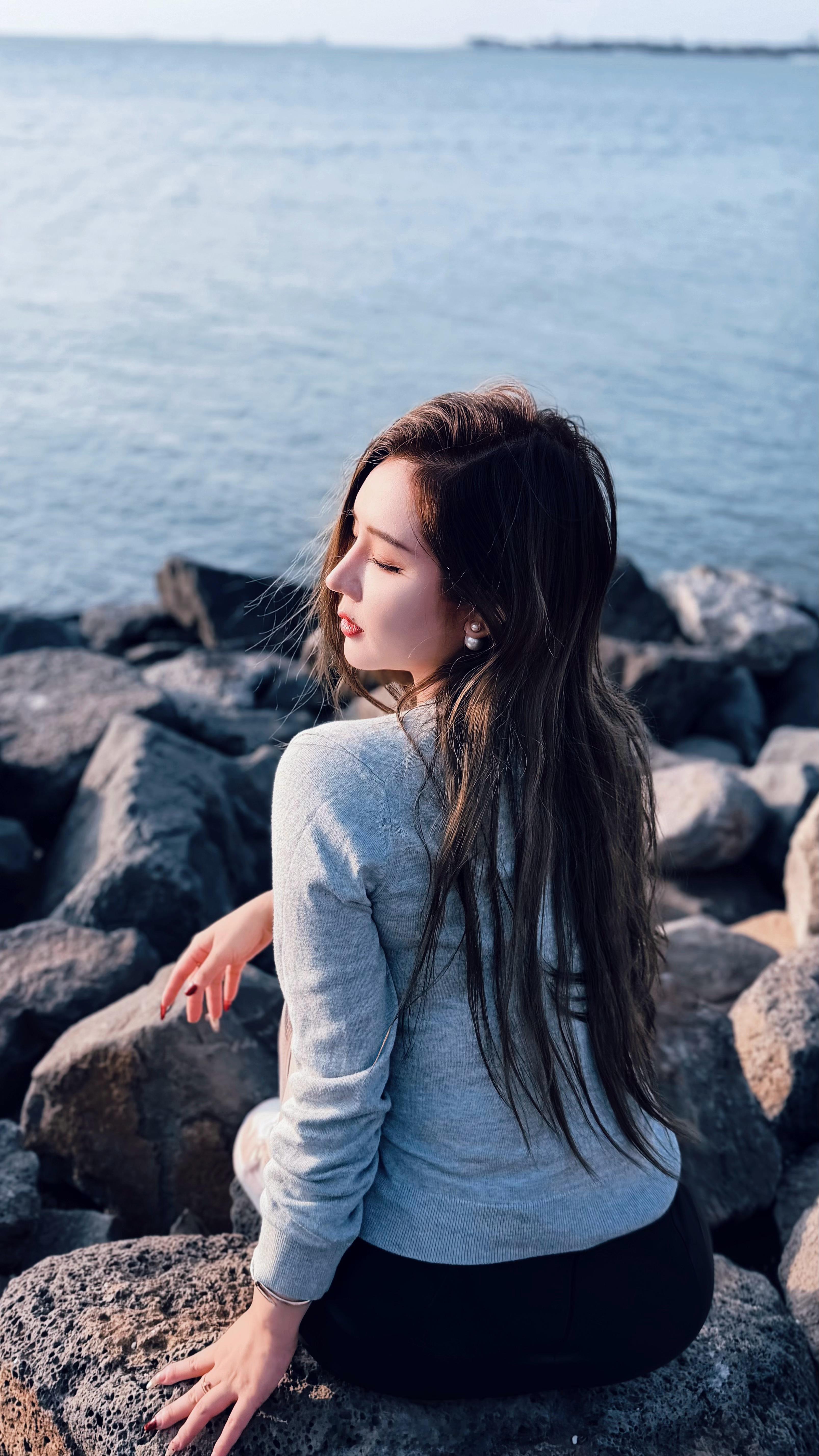 在海口～海边随便一拍就是情绪氛围感写真我的旅行日记 海口