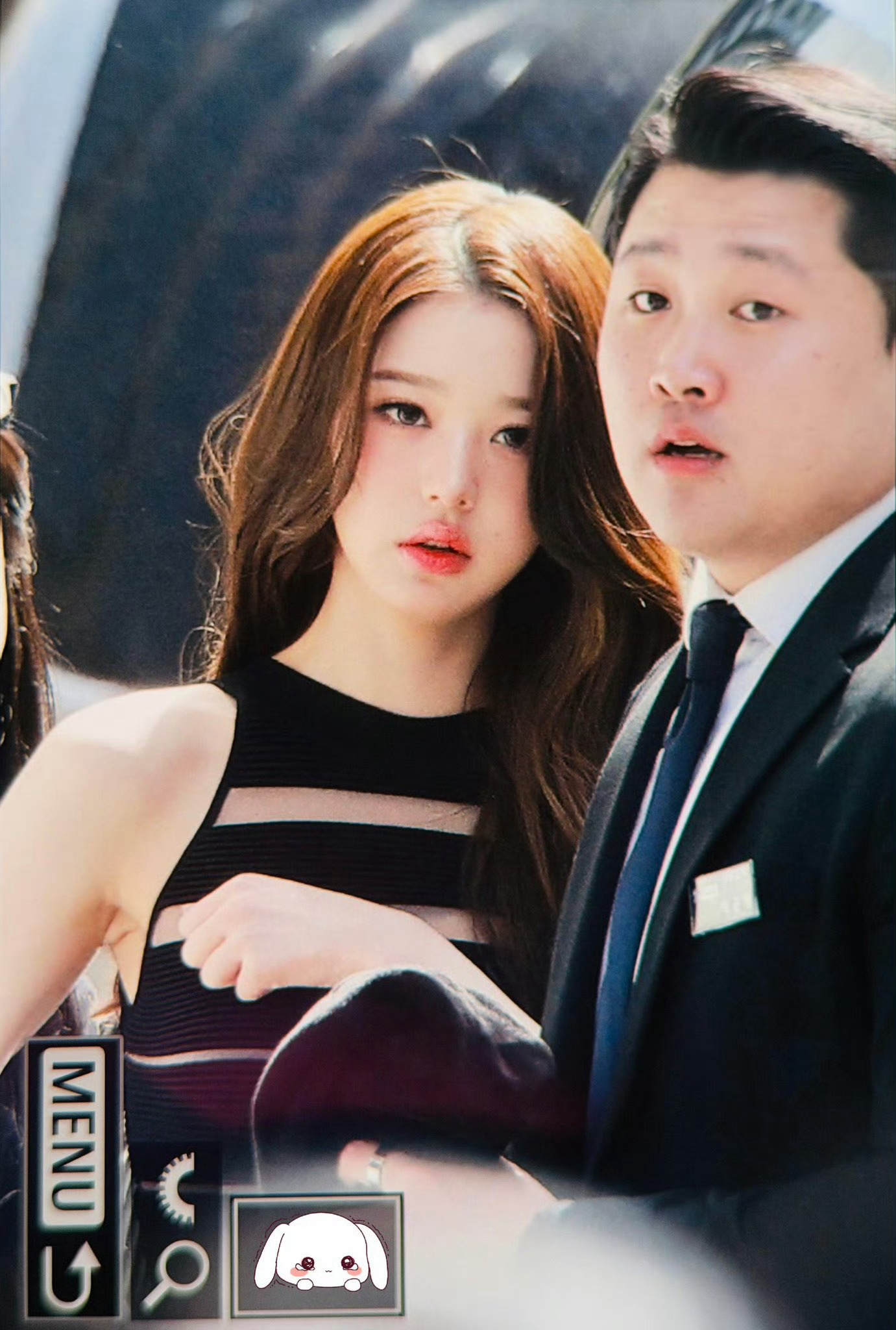 你们懂她这种面无表情略微冷脸的样子有多帅吗