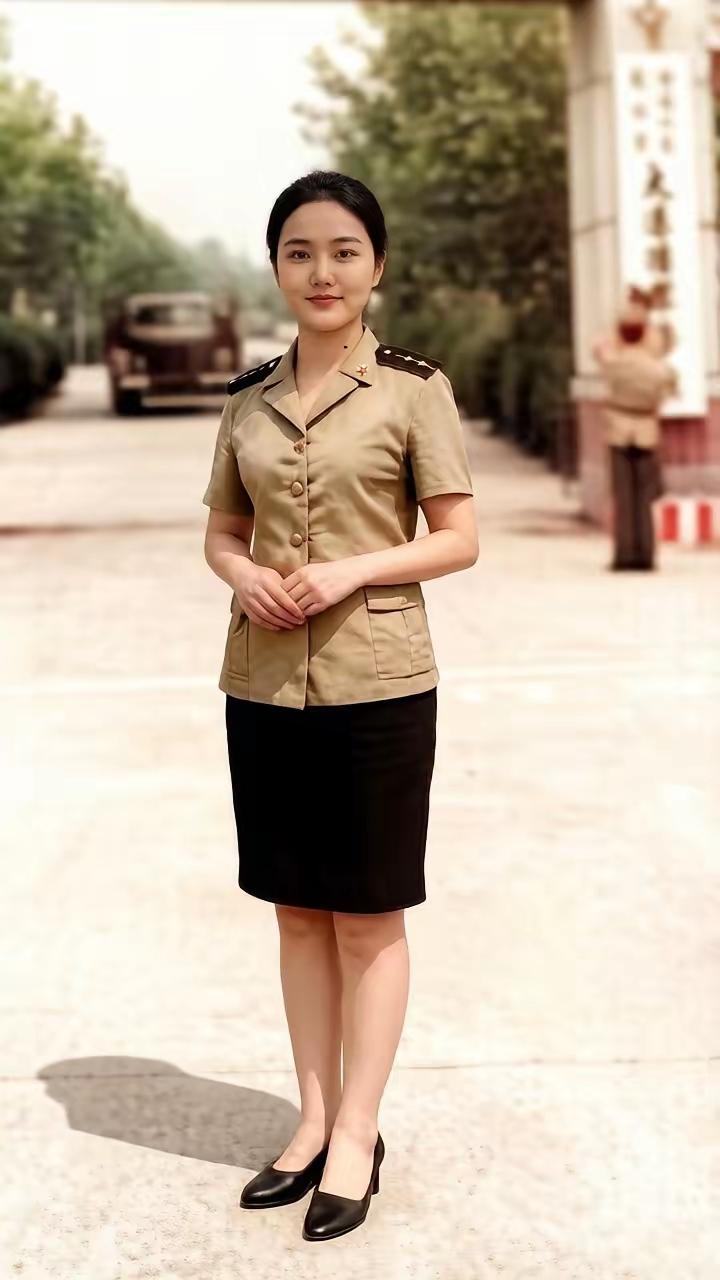 报考军校就是不一样，她毕业之后就是中尉。一身戎装当女兵，充满无限荣光…
军校大学