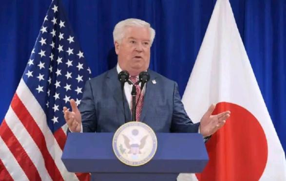 美国出来表态了！在中日发生所谓的雷达照射日本战机一事之后，12月8日，美国驻日本