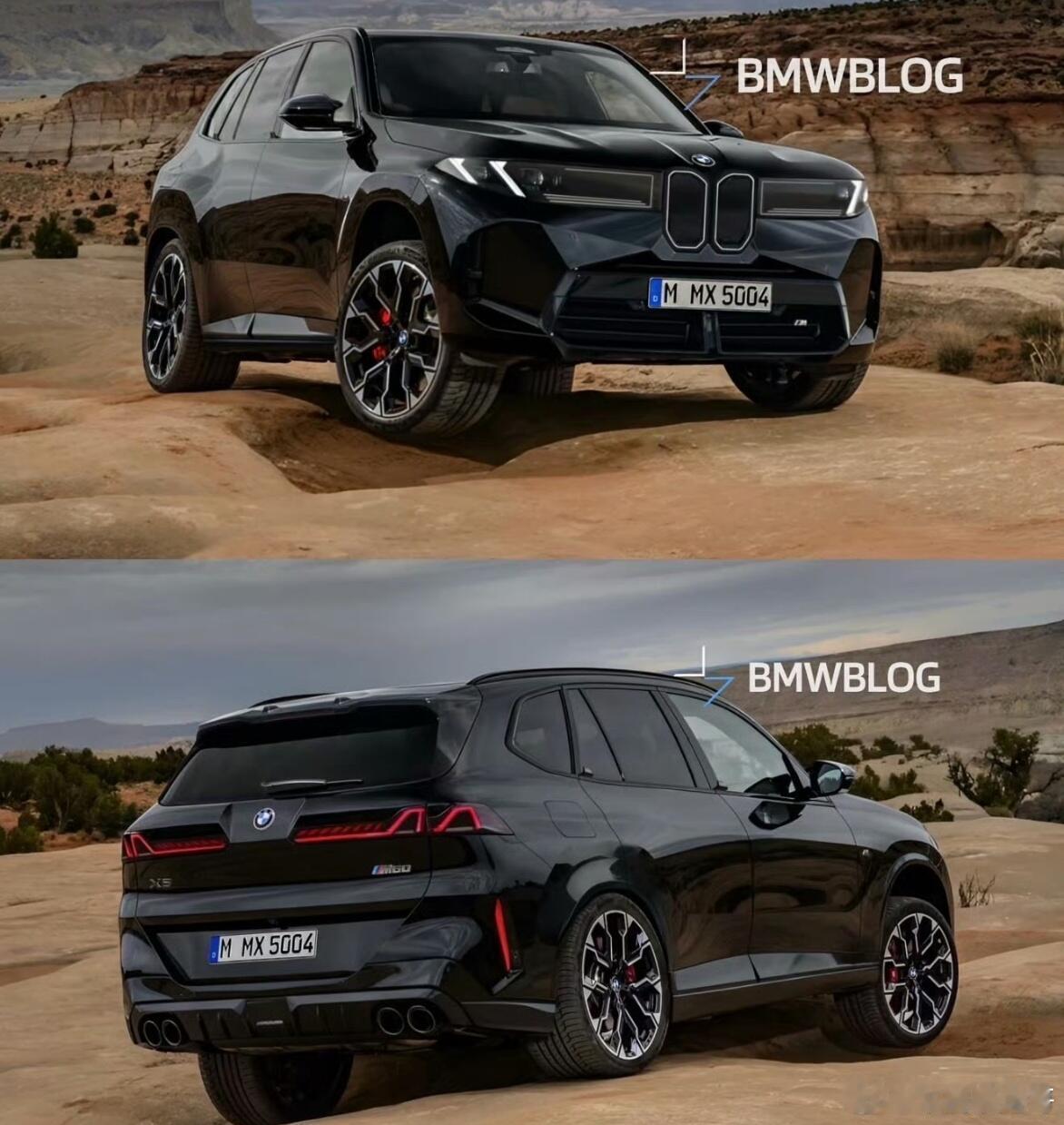 大v聊车 全新宝马 X5，小鼻孔来了天地门还是保留了，这个小鼻孔还是放在轿车上更