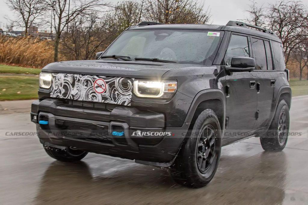 Jeep Recon量产版，图一看起来跟捷途旅行者似的。。。如果我不说，估计很多