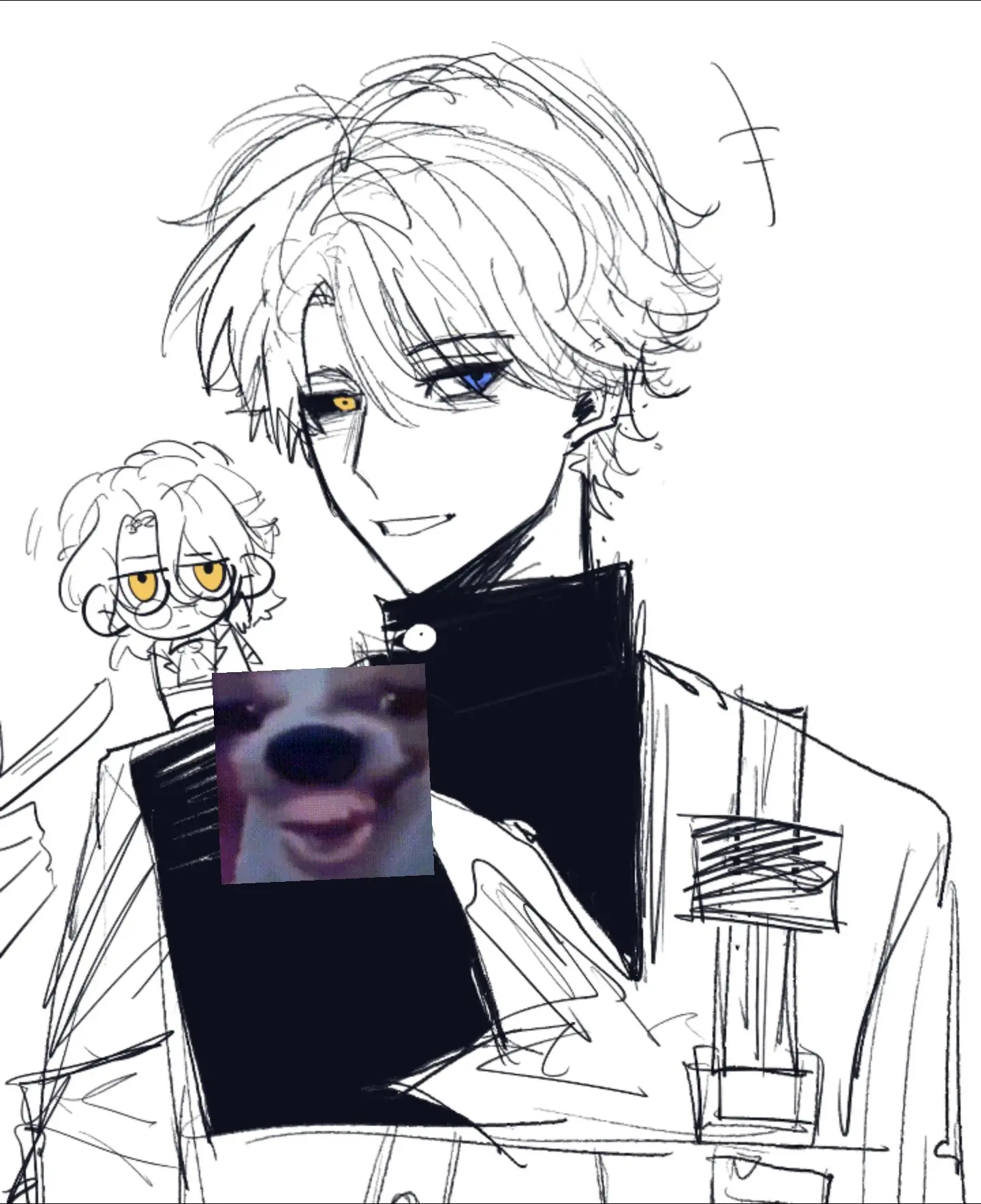 我喜欢拿表情包当水印补药说我呀。画师