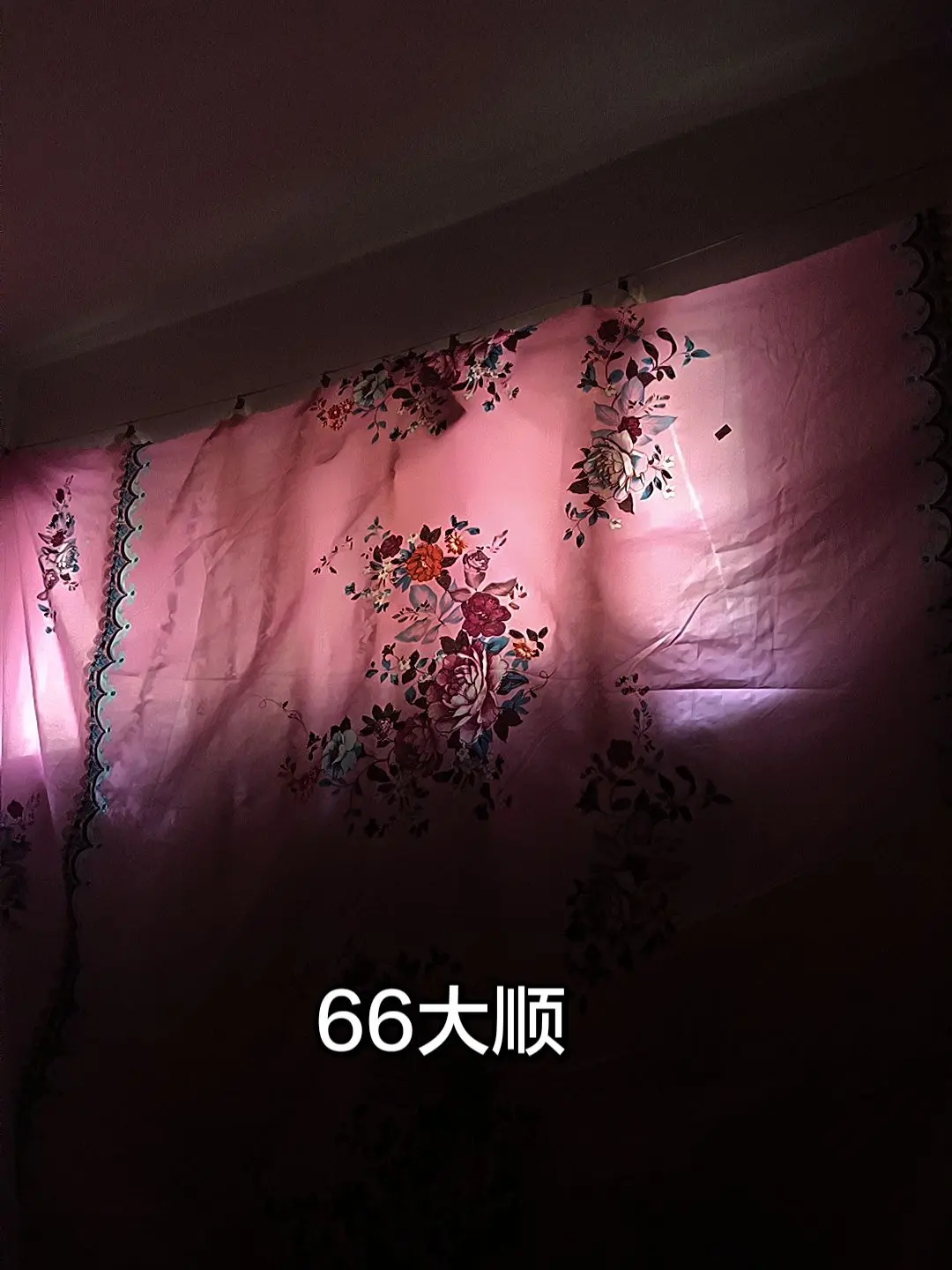 粉色卧室怎么布置好看 蚊帐上的蝴蝶