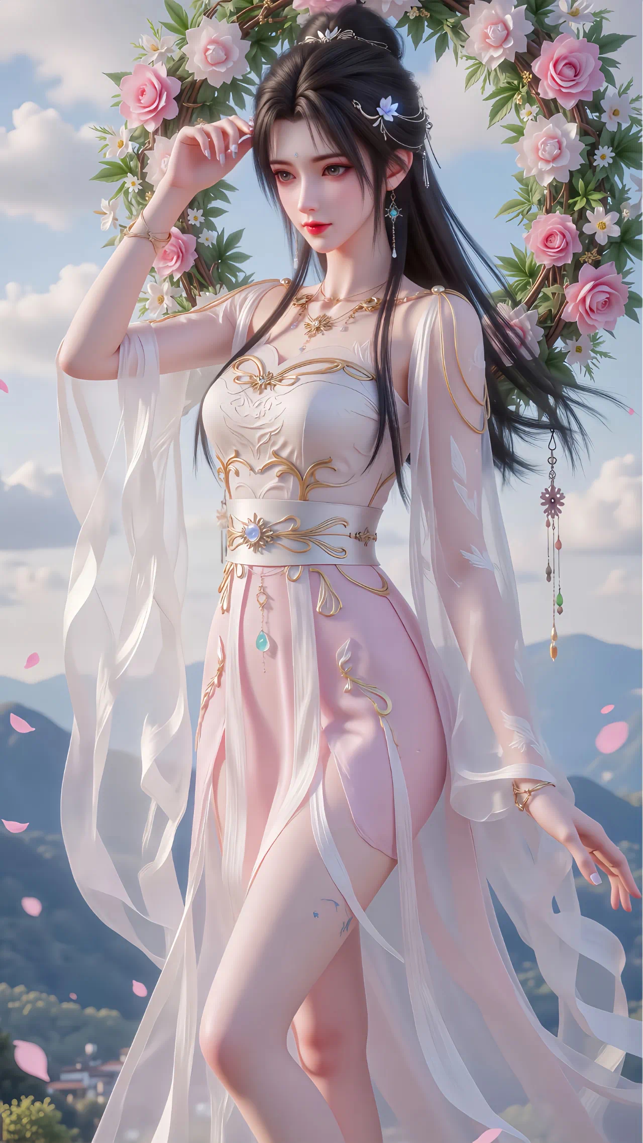 完美世界  清漪仙子【精致美图】上界后首次亮相时的装扮！国产动漫 ​​​