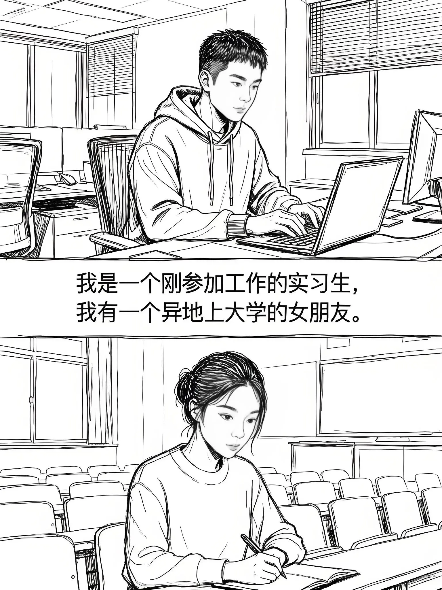 “世界上很多东西都可以靠努力争取，唯独拥有一位有情有义的爱人，需要一点运气”