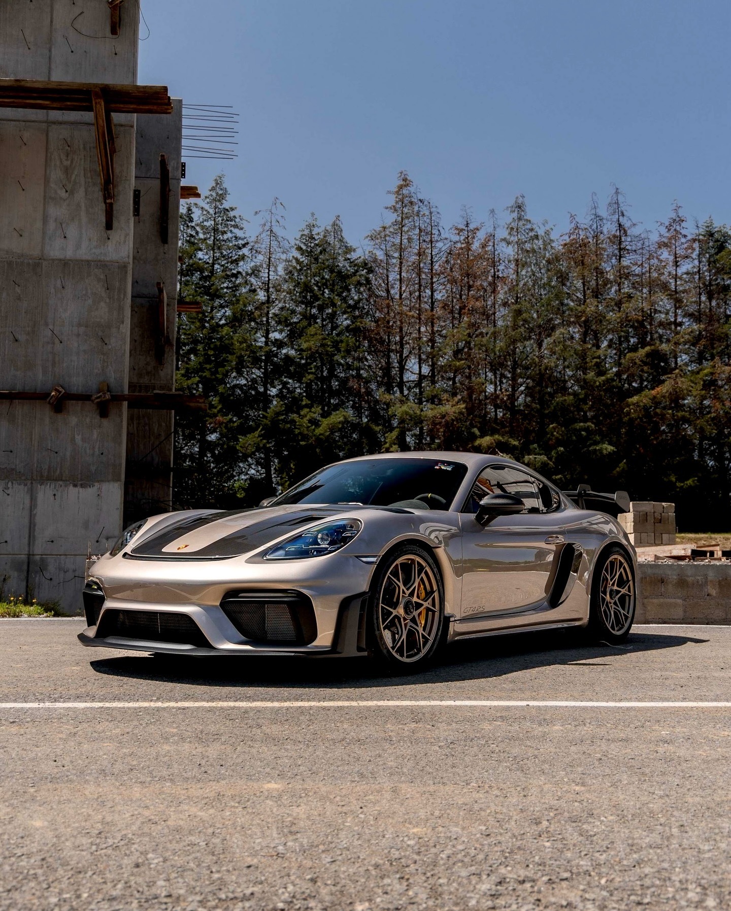 Porsche 718 Cayman GT4 RSPTS Palladium M