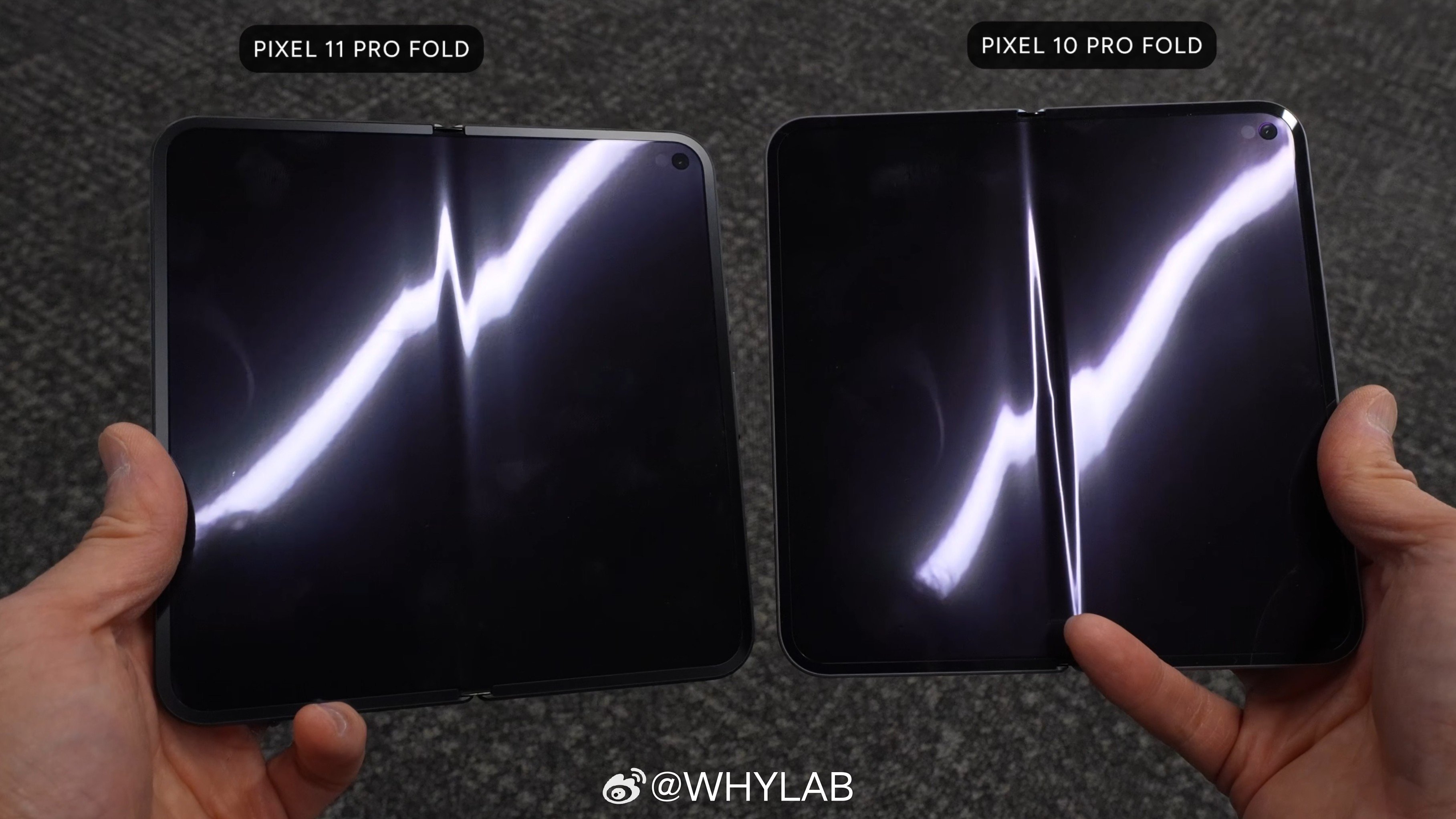 谷歌 Pixel 11 Pro Fold 的屏幕折痕相比上代只能说有一点升级，但