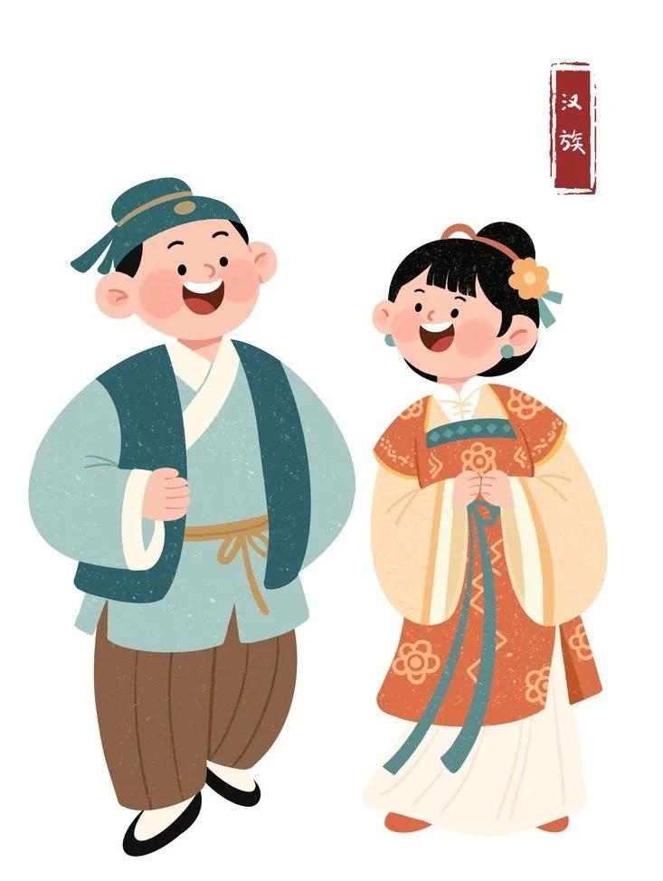 中国🇨🇳
56个民族—汉族 
1⃣人口：约12.86亿，人口最多的民族。
