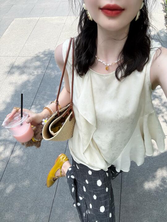 💛都市松弛丽人 👀波点一下｜这套太舒服了叭