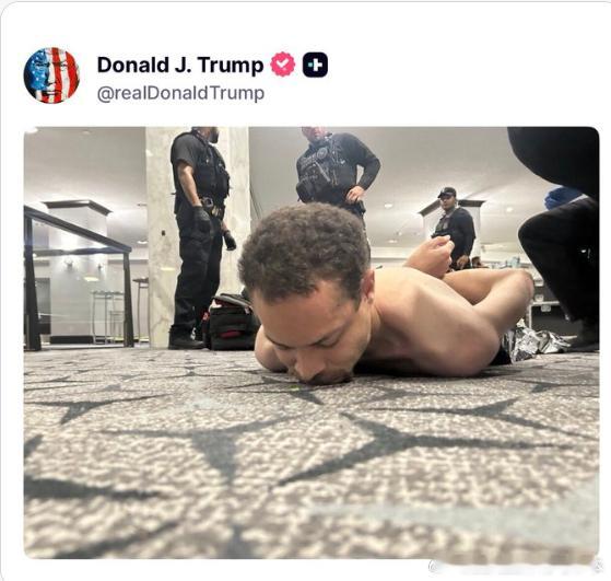 【黄金时代】川普发布枪手倒地被制服的照片美国和欧洲当代史川普主义研究热点现场海外