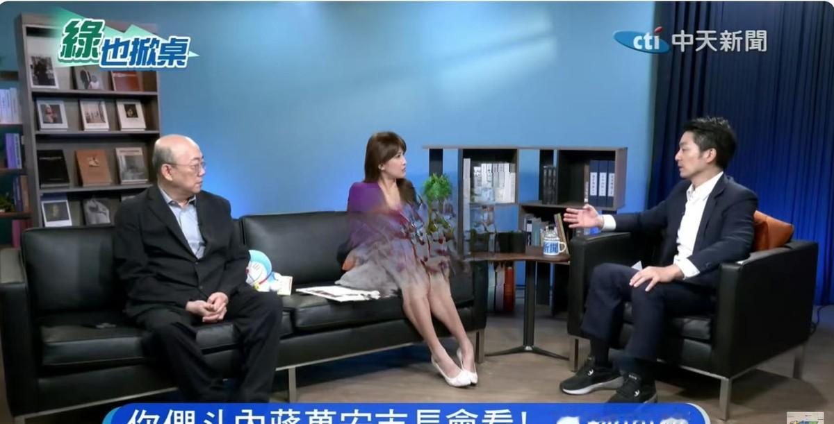蒋万安的第二场专访，给了唐湘龙，还是没搭理赵少康。
第一场给了中天郭正亮，9号这