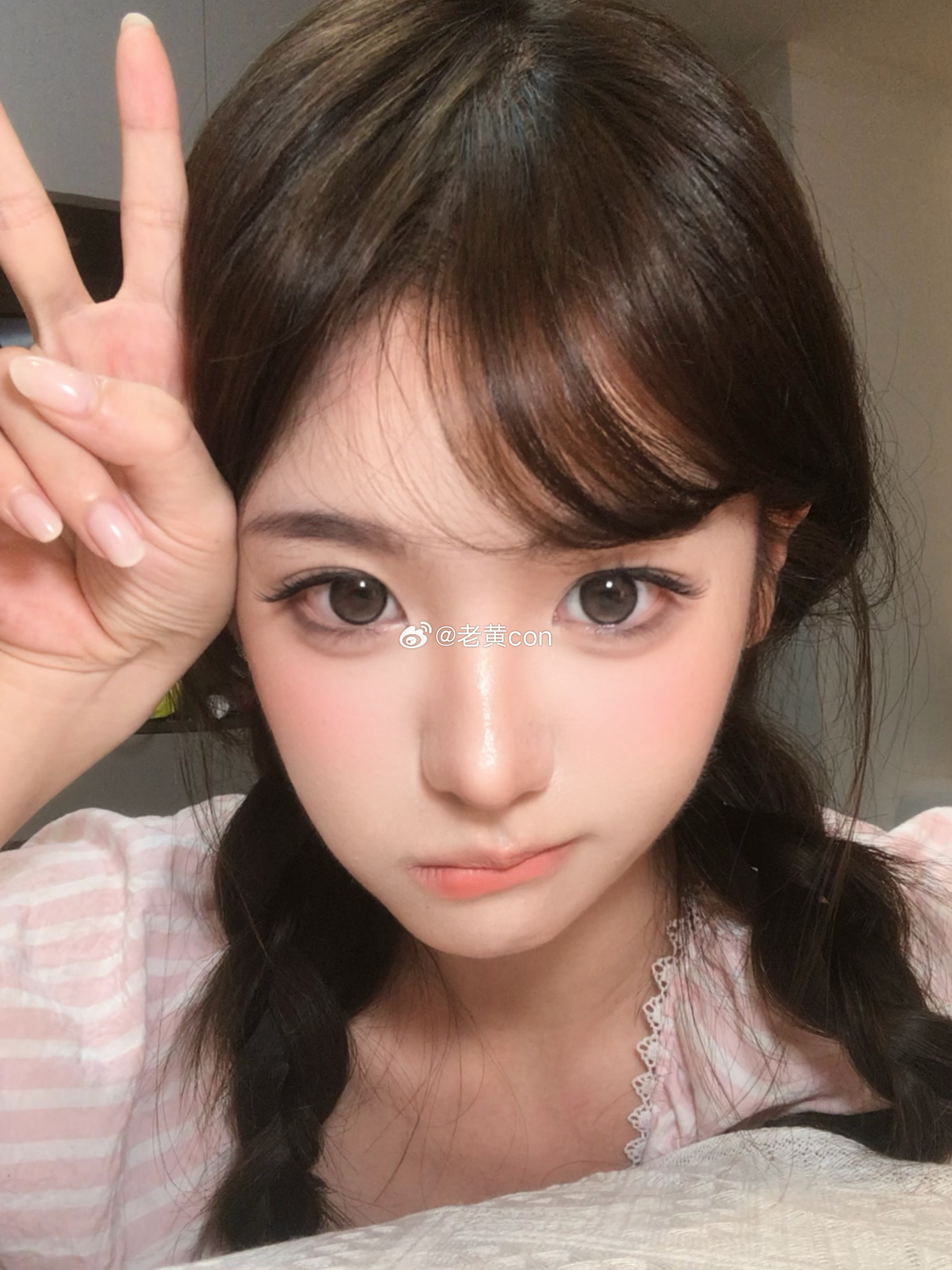 误闯天家！温柔如玉白月光🌙·韩女柔光提亮色将水光、清冷与网美氛围感三重封藏于眼