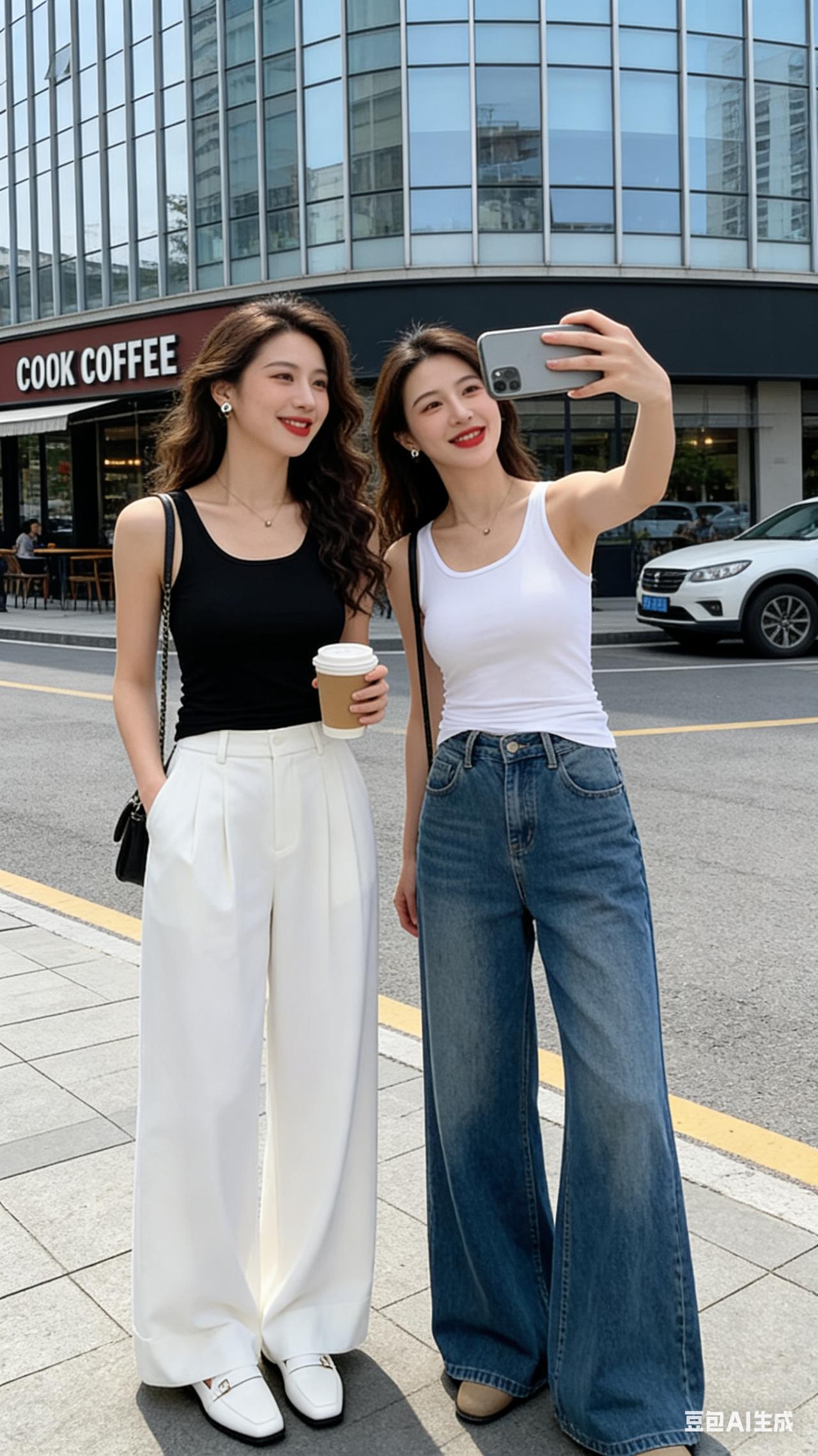 气质穿搭怎么穿才恰到好处? 
气质穿搭追求的便是恰到好处，恰似在咖啡香气中话别离