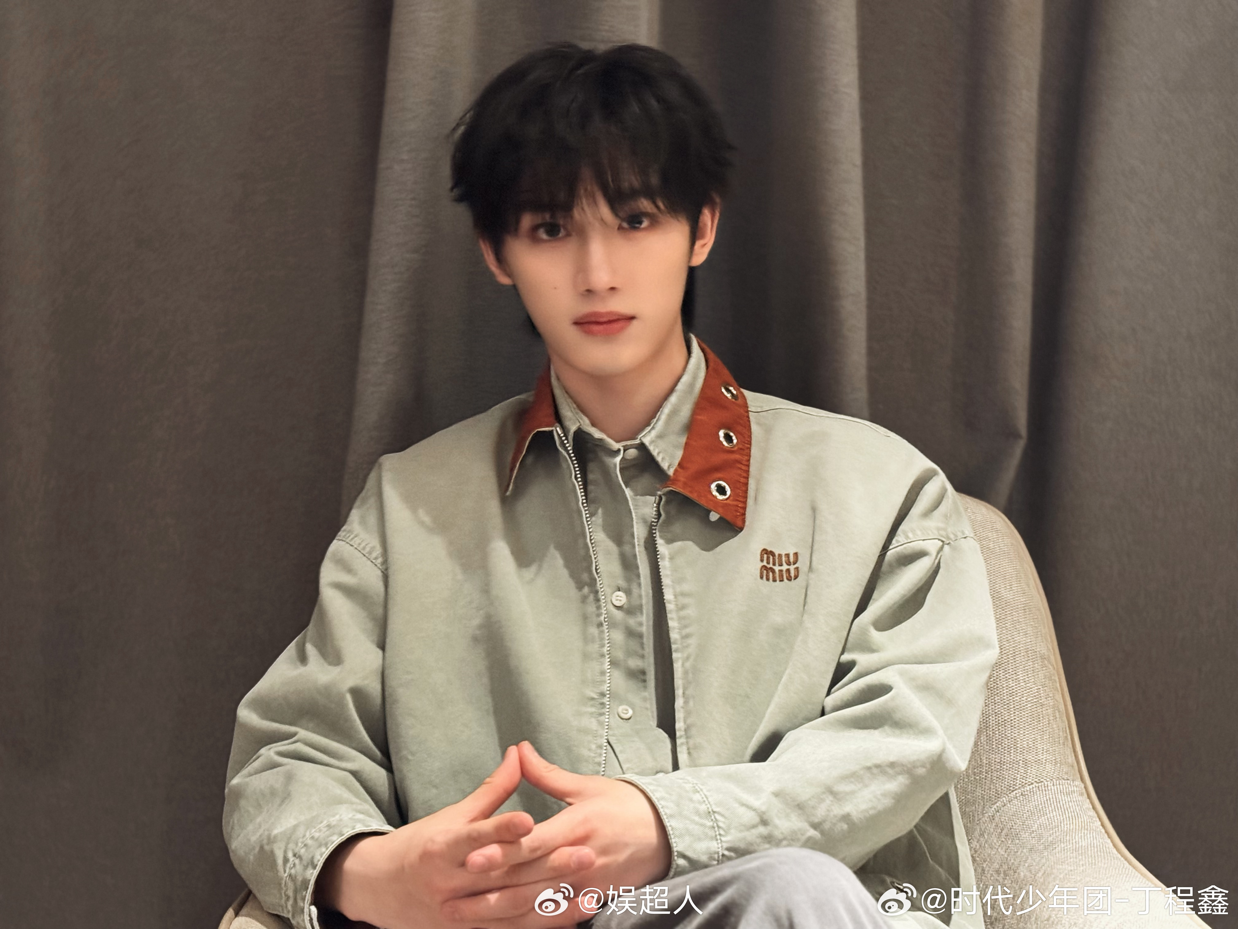 丁程鑫Miumiu大片丁程鑫Miumiu男孩 MIUMIU男孩来也