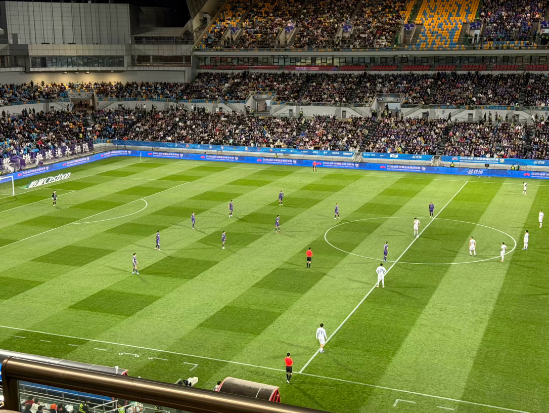 猛虎5-3-2，杨帆居中天津津门虎vs上海申花中超联赛 还是双外援前锋 天津·泰