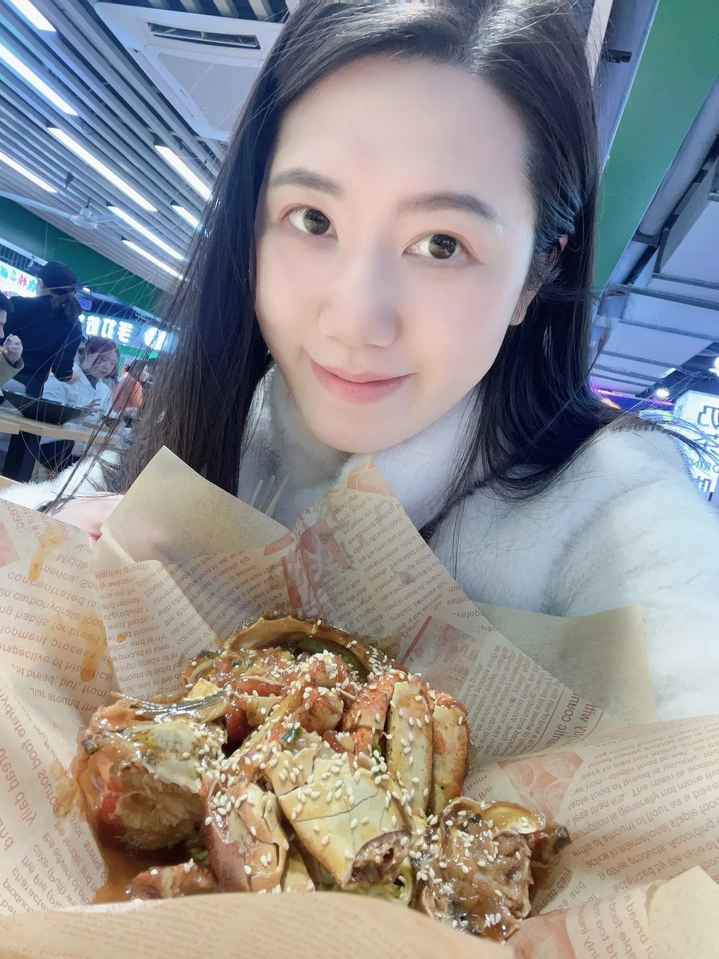 上海美食。