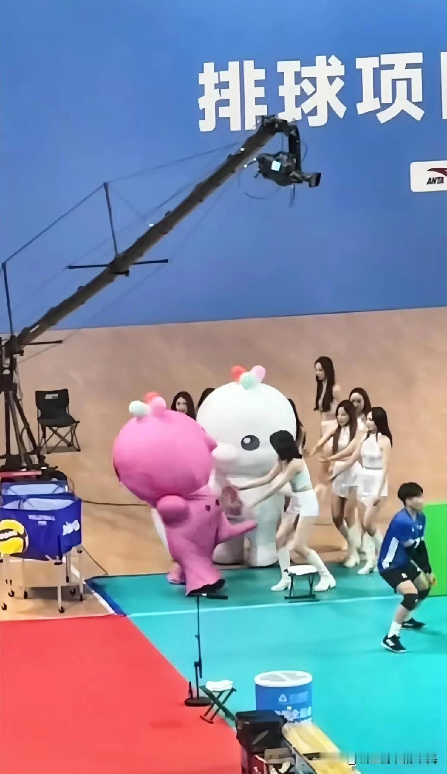 两只吉祥物一看就知道是广东的，一只白切鸡，一只玫瑰豉油鸡。活力大湾区，下一句是咩