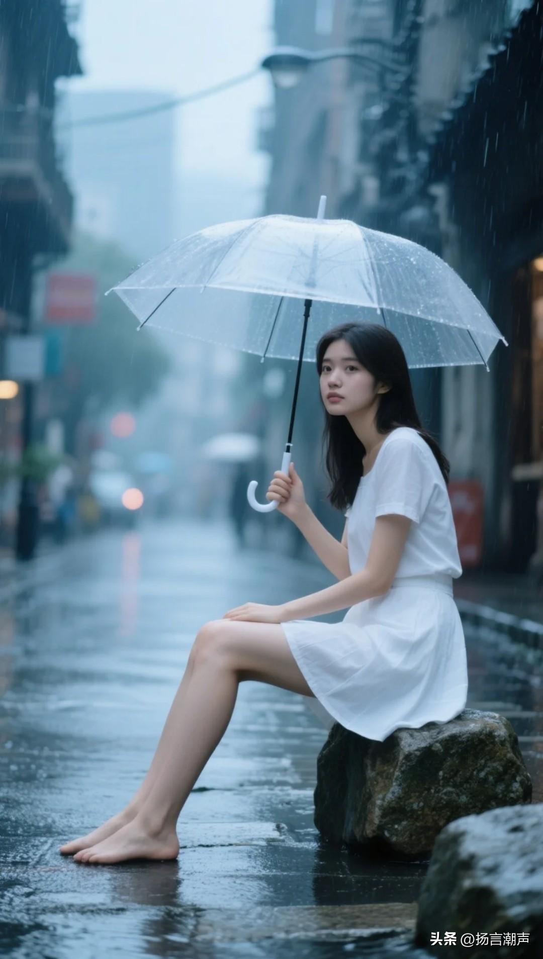 我喜欢看雨。
遇到下雨天，站在窗口，对着迷蒙漫天的雨，一个人静静地发呆！
你什么