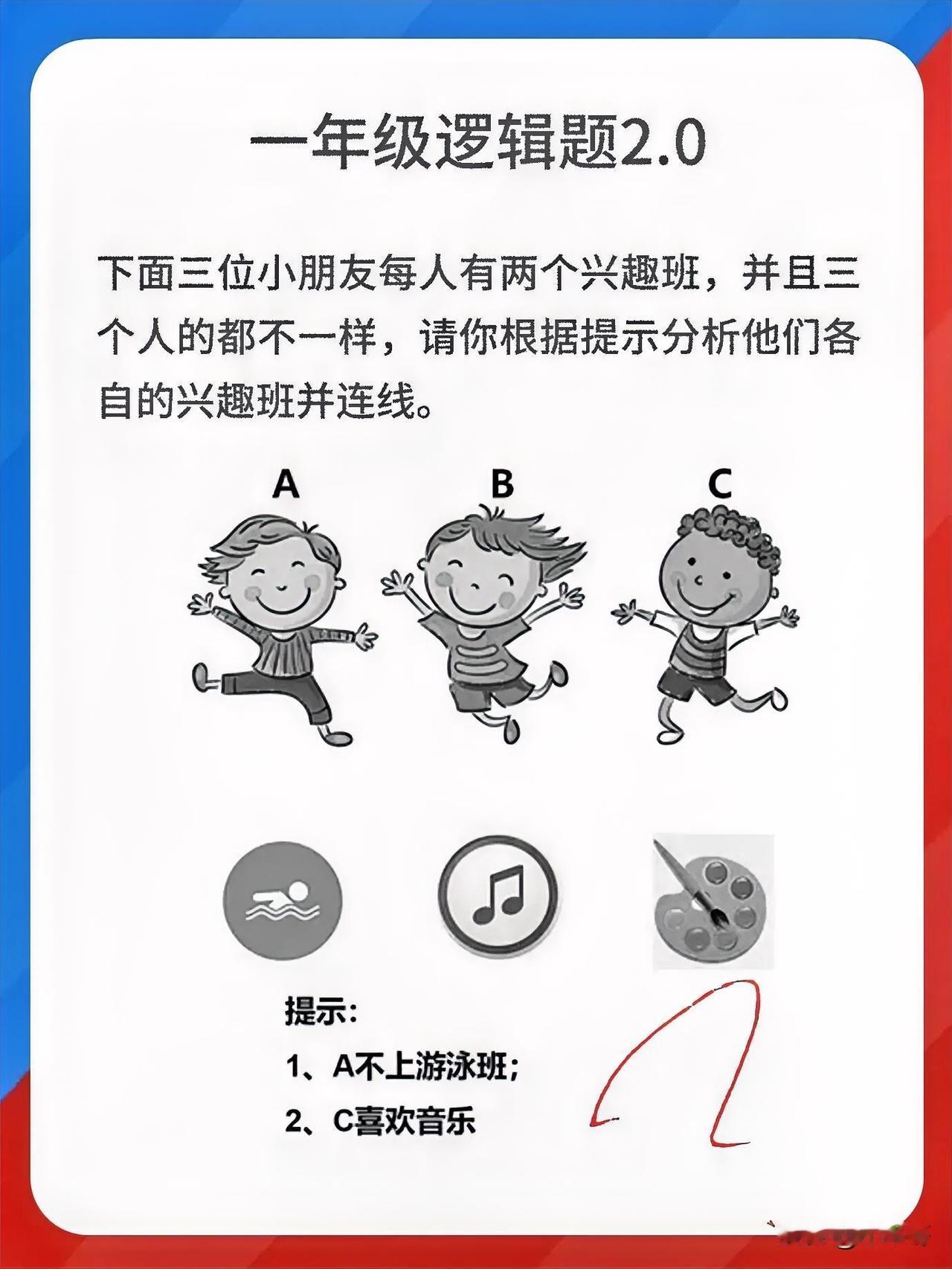逻辑题，正确答案是啥？