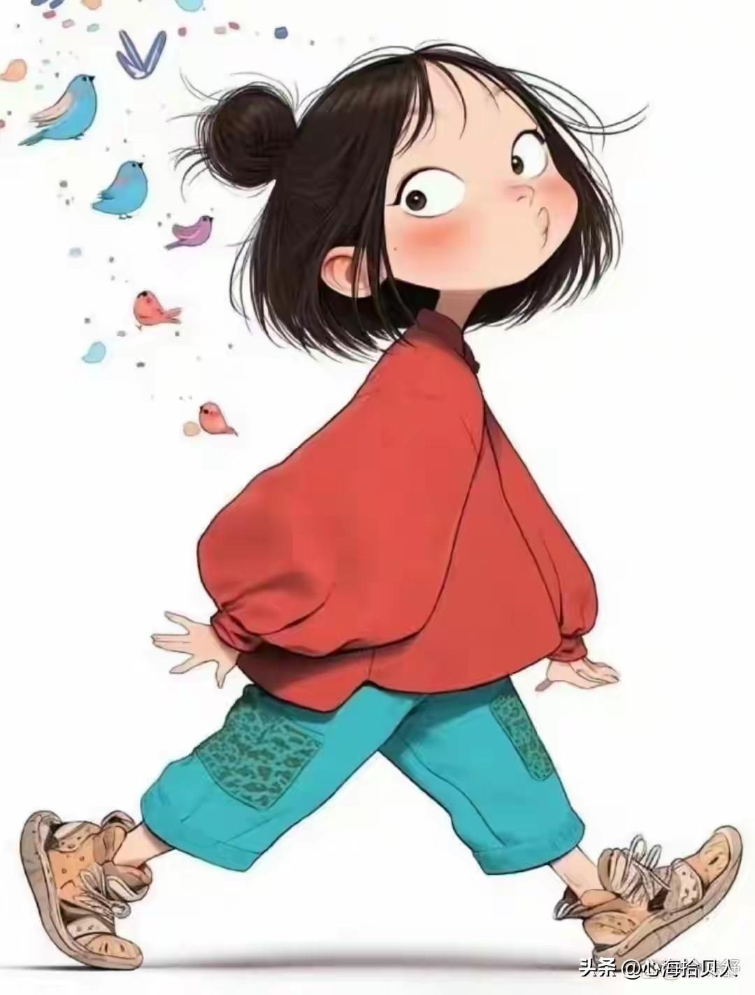 日子慢慢走，人心浅浅交。
不纠结过往，不焦虑未来，
守住内心的平和，便是最好的生