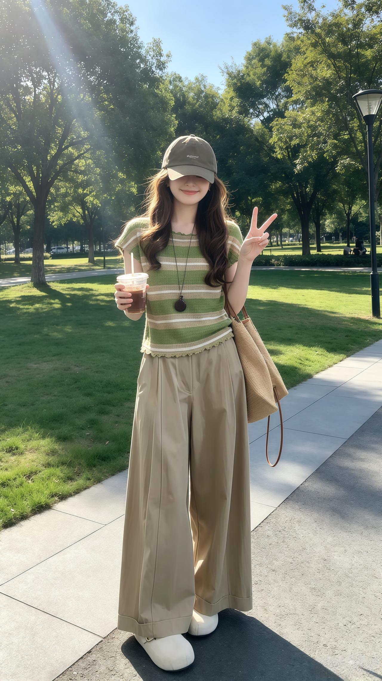 夏日必备松弛感穿搭 夏季穿搭穿搭韩系穿搭 ootd穿搭