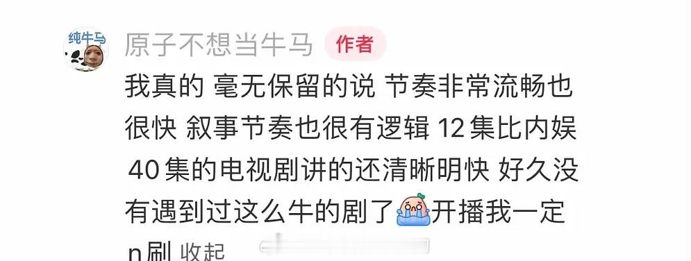 周翊然《十二封信》repo12集比内娱40集的电视剧还讲的清晰明快 好久没有遇到