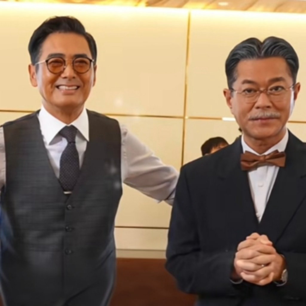 周润发古天乐首次合作周润发古天乐终于在寒战合作上了 从“脸盲”认不出到同框飙戏，