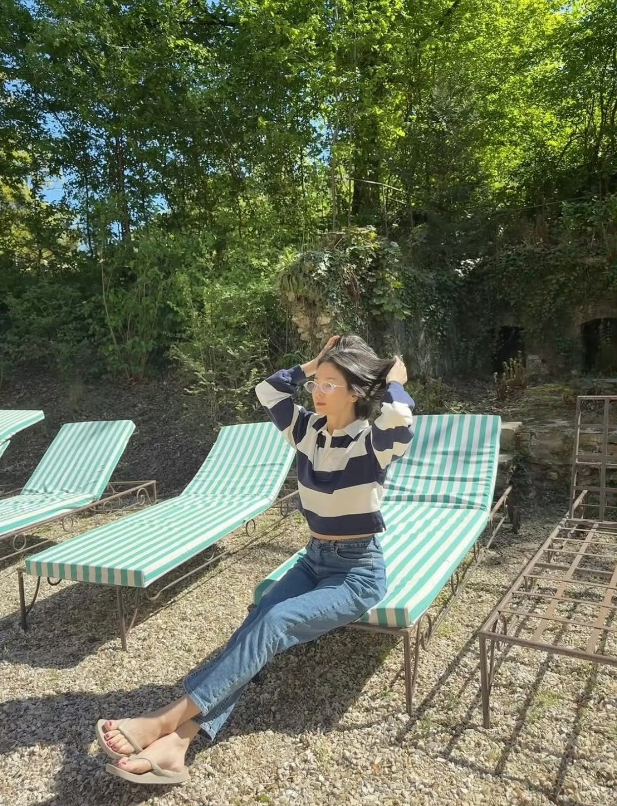 宋慧乔腰线姐姐的身材管理太好了，好美好漂亮