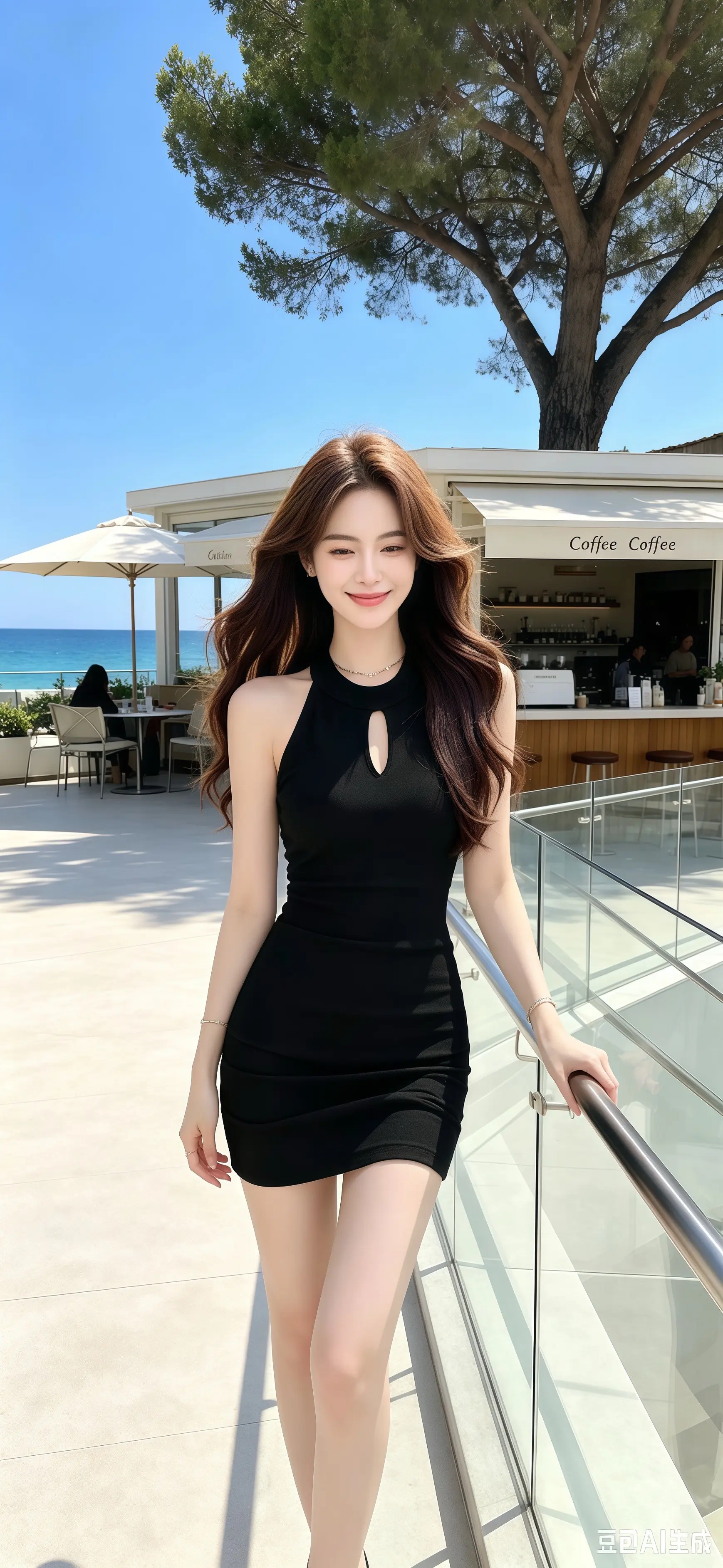热点 夏日辣妹穿搭 度假小黑裙 气质穿搭时髦精