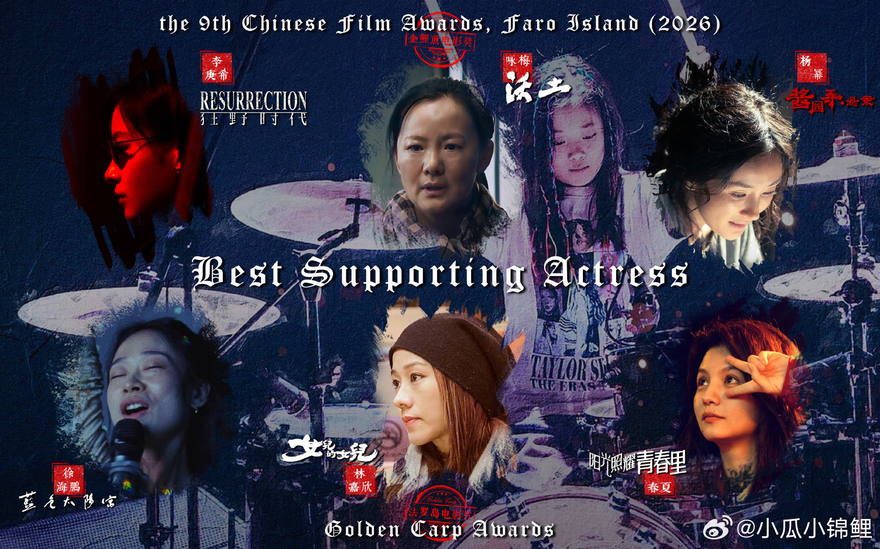 金鲤鱼电影奖恭喜杨幂《酱园弄：悬案》提名奖项lo 