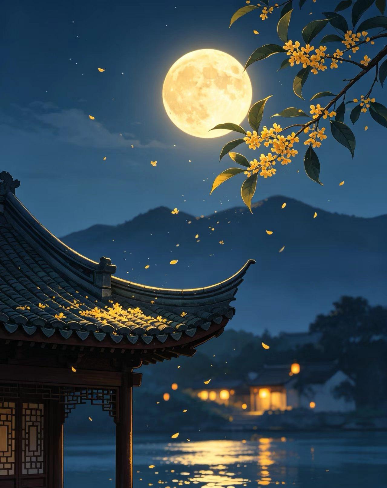 雨湿昨夜风，残荷雨打秋声。
烛残欲滴忽明灭，起坐意难平。
世事漫过秋雨，沉醉浮生