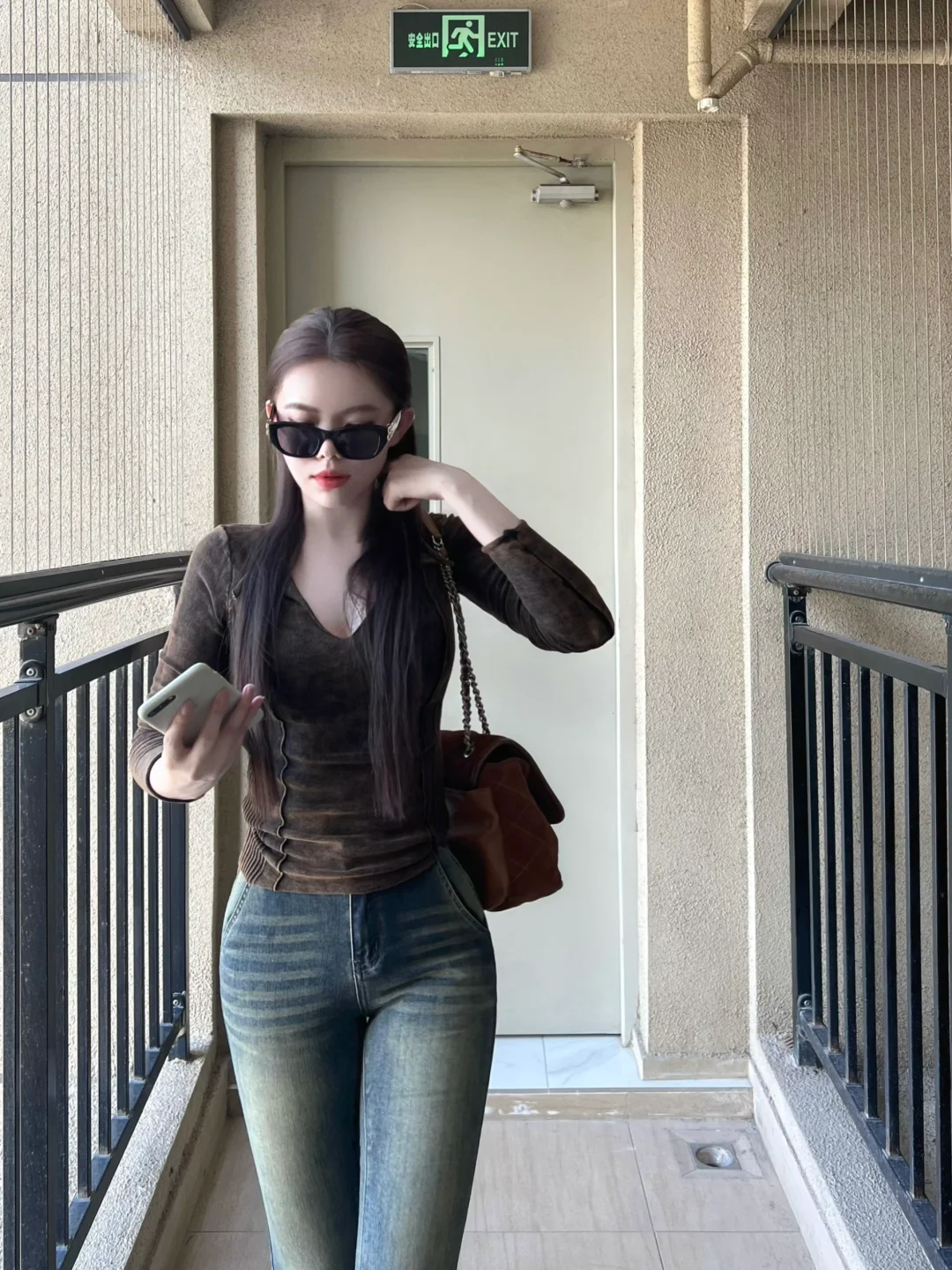 美女感有时候就是随便穿！