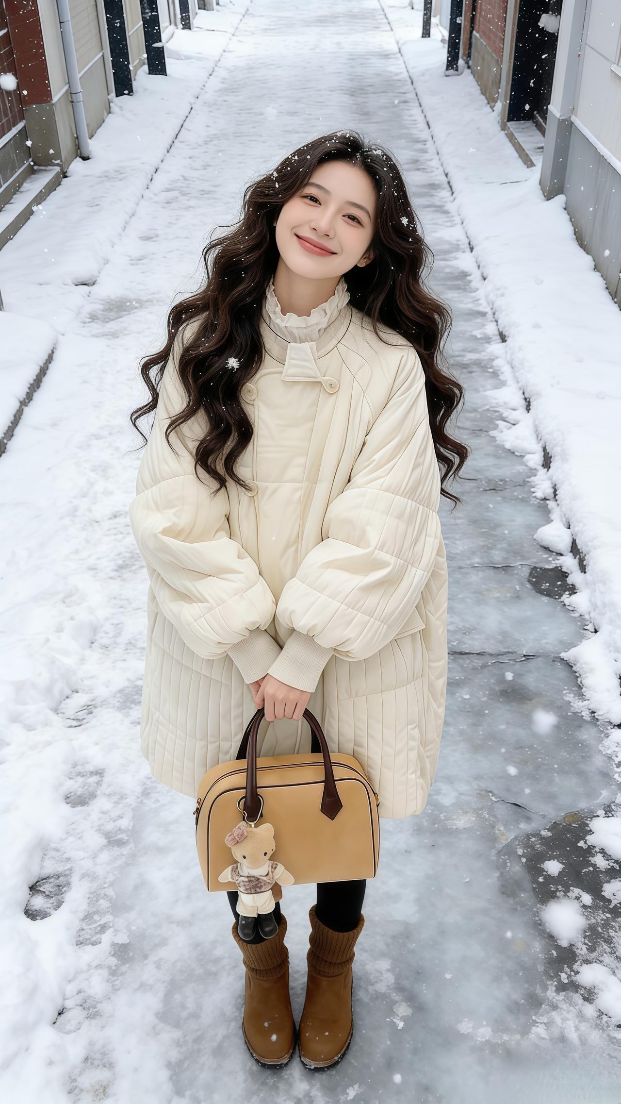 穿搭 外套穿搭 这也太好看了 冬季穿搭 甜美风