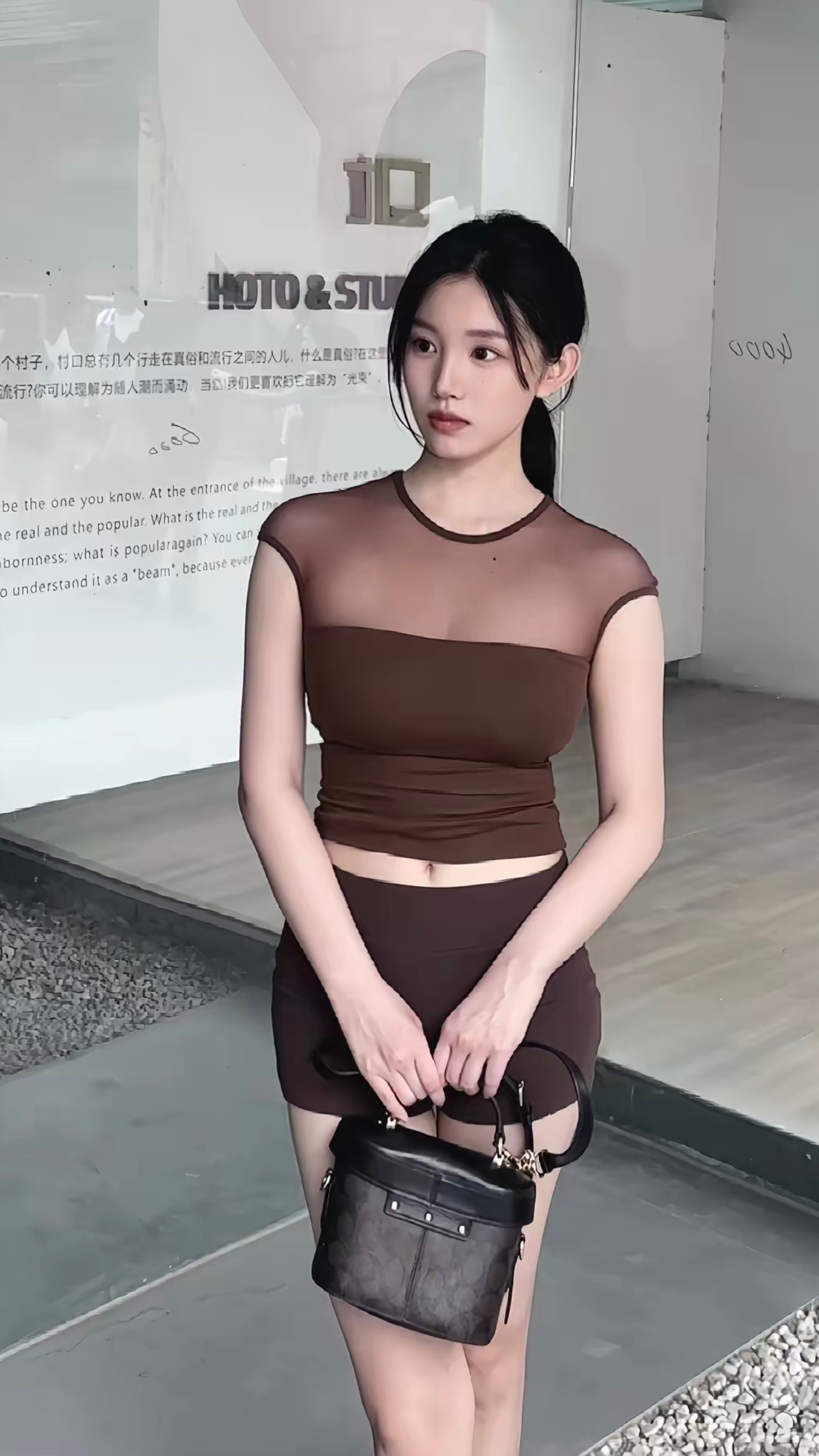 穿搭灵感 咖啡色 ​​​