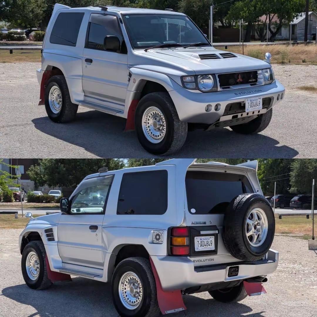 三菱帕杰罗Evolution.1998款三菱帕杰罗Evolution：真正从达喀