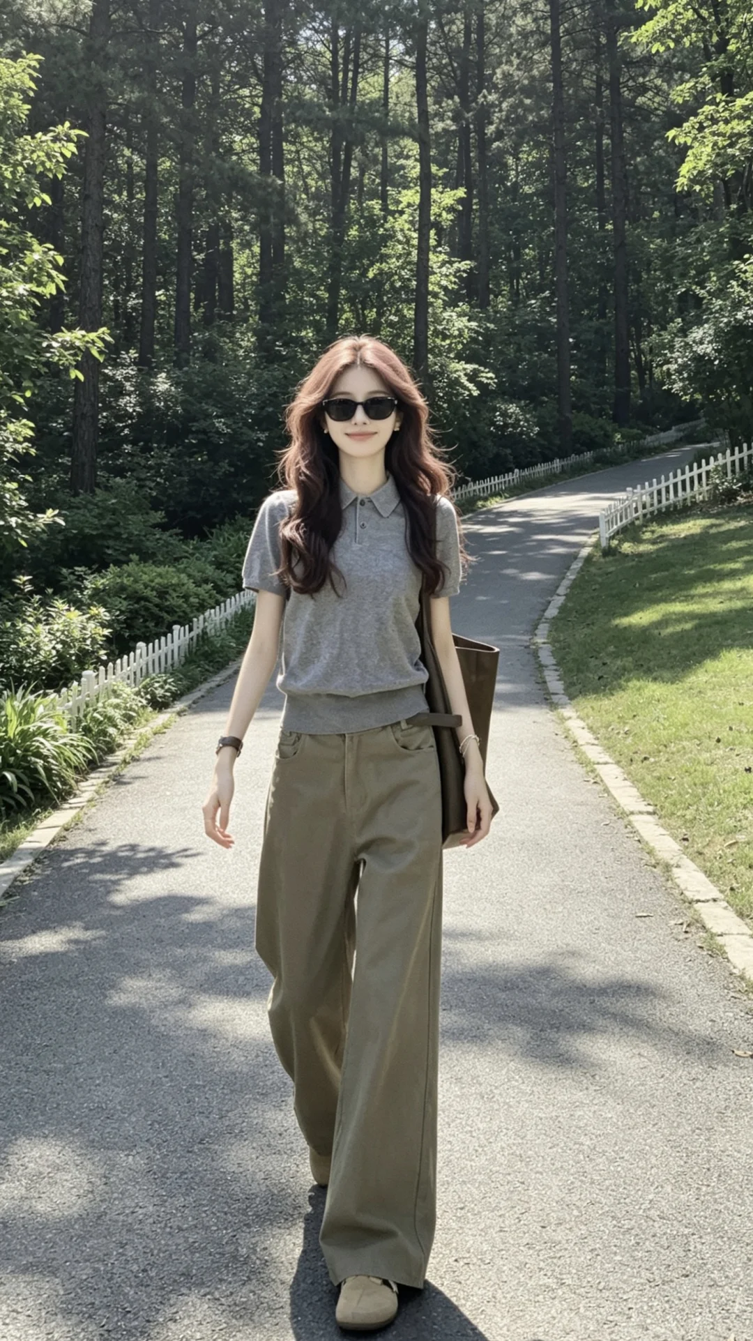 好喜欢简简单单的穿搭