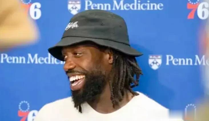  
北京时间8月3日NBA76人队新援后卫球员贝弗利接受采访谈到哈登回归球队后的