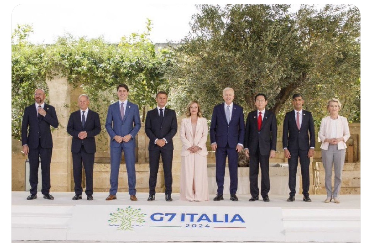 [  我 们  ]G7摊牌，尽量使用温和语言有效地麻痹了那些看不出话里有话的人G