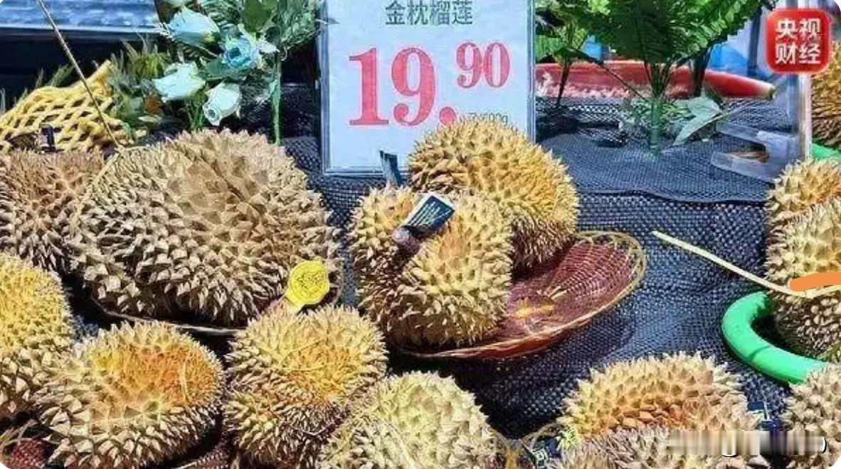 昔日“水果贵族”价格腰斩，9.9元一斤的榴莲真的来了？
喜爱逛水果店的人估计都惊