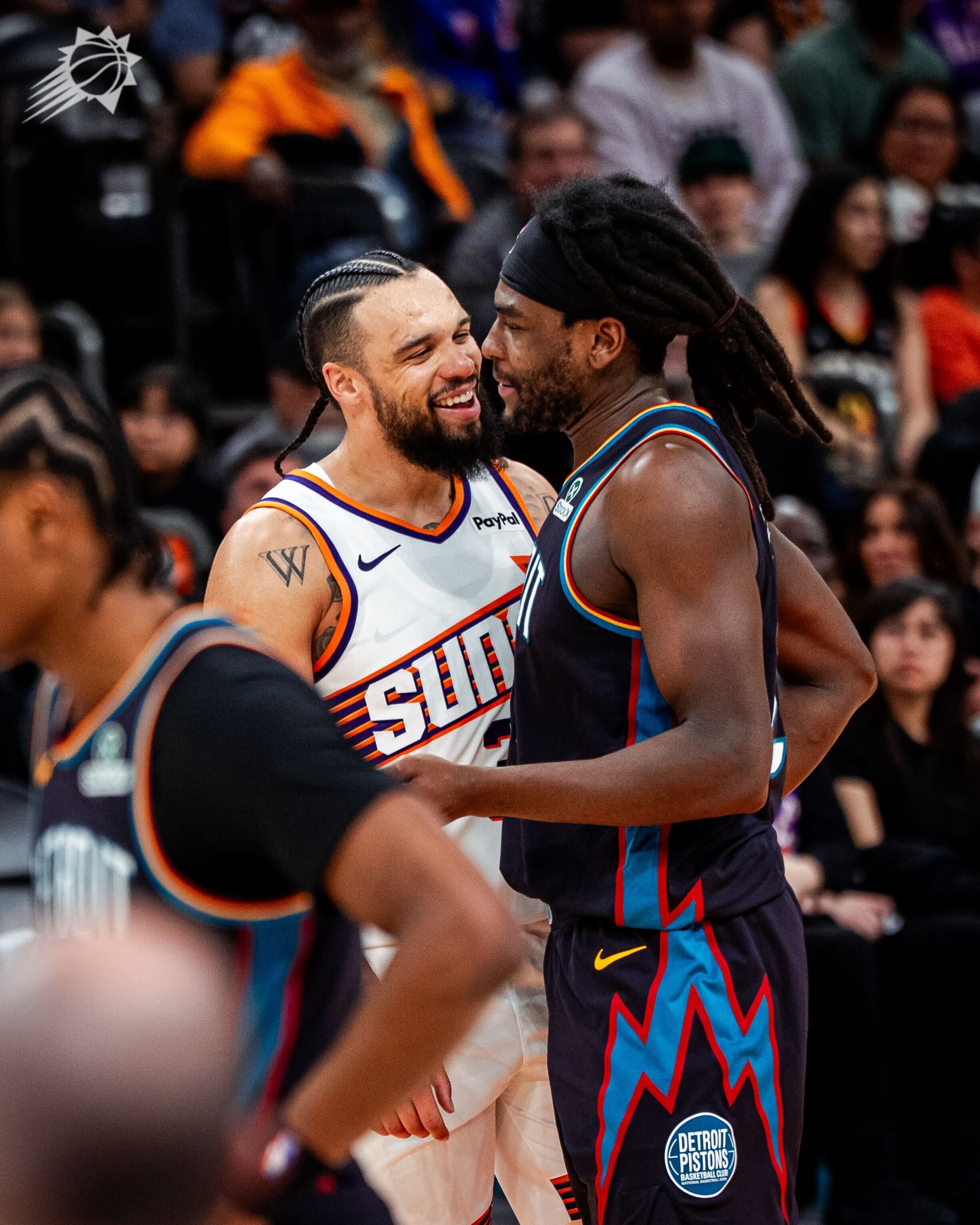 场上💥场下🤝菲尼克斯太阳 ｜旭日东升 ｜太阳战胜活塞｜狄龙40分