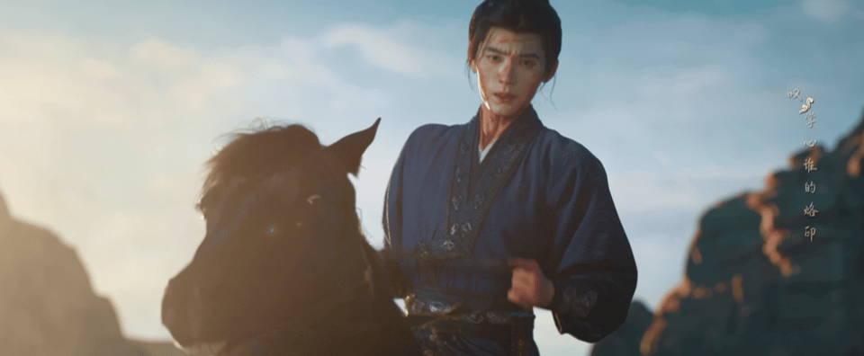 周翊然又贡献神级镜头 谁懂谢燕来从战场回来的这个镜头，虽然满脸血污但是眼睛依旧亮