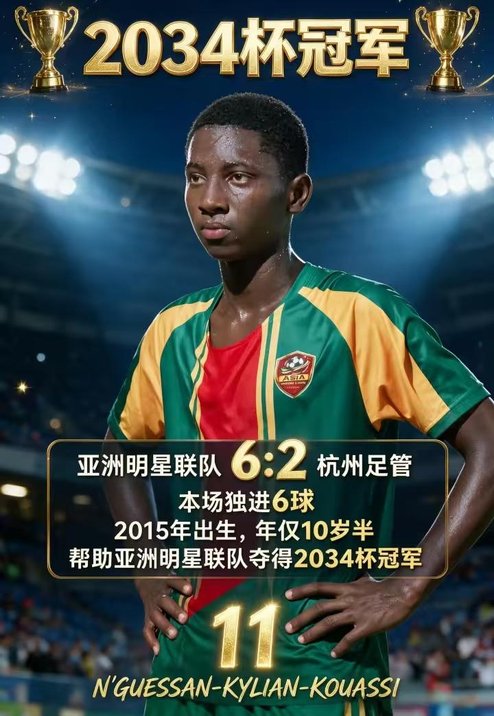 如何才能规划基利安？
基利安-库巴西在中国的2034杯一鸣惊人，引起了全世界球探