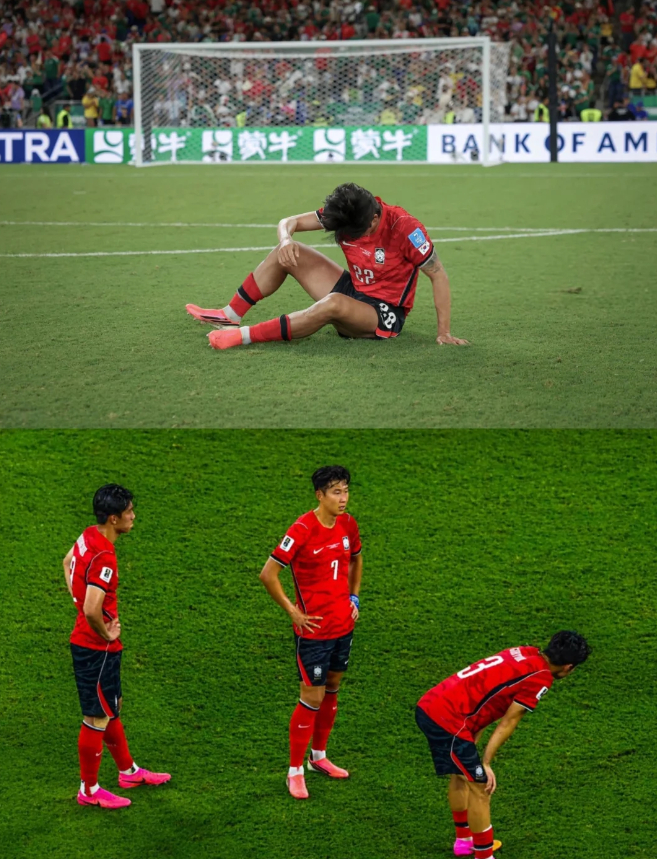 韩国出局 世界杯 韩媒破防了 韩国没等到奇迹  韩国球迷号召用鸡蛋扔球队民主刚果